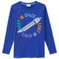 Jungen Langarmshirt mit Astronauten-Print