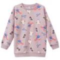 Mädchen Sweatshirt mit Allover-Print