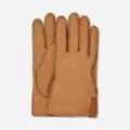 UGG® Handschuhe aus Leder mit Muschel-Logo für Herren in Brown, Größe L