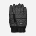 UGG® Gesteppte Handschuhe für Herren in Black, Größe L