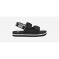 UGG® Lennon Slingback Sandale für Kinder | UGG® EU in Black, Größe 33.5, Textil