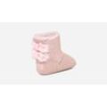 UGG® Bailey Bow Stiefelchen für Kinder in Pink, Größe 16, Veloursleder