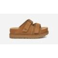 UGG® Goldenstar Hi Slide für Damen | UGG® EU in Brown, Größe 43, Veloursleder