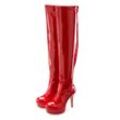 LASCANA BELLE AFFAIRE Overkneestiefel rot Gr. 36 für Damen