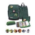 Rucksack Comfy Plus Premium Schulranzen Set 5-teilig Twist of Lime