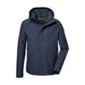 Funktionsjacke G.I.G.A. DX BY KILLTEC "GS 9 MN JCKT" Gr. L, blau (navy), Herren, 100% Polyester, Jacken