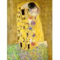 Glasbild KLIMT DER KUSS