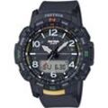 Smartwatch CASIO PRO TREK SMART, schwarz, Smartwatches, NEO-Display