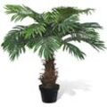 Vidaxl - Naturgetreue Künstliche Cycus-Palme mit Topf 80 cm