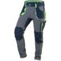 Arbeitshose mit 4-Wege-Stretch und Multifunktionstaschen 2XL - Grau