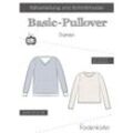 Fadenkäfer Schnitt "Basic-Pullover" für Damen