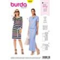 burda Schnitt 6639 "Kleid mit Wasserfallausschnitt"