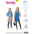 burda Schnitt 9356 "Rock/Latzrock" für Kinder