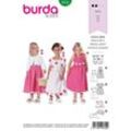 burda Schnitt 9702 "Kleid & Jacke" Landhauslook für Kleinkinder