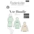 Fadenkäfer Schnitt "X-te Hoodie" für Damen