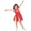 buttinette Cheerleader Kleid "Wild Chicks" für Mädchen, rot/weiß