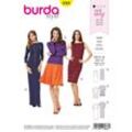 burda Schnitt 6988 "Kleid mit U-Boot-Ausschnitt"