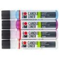 Marabu Candle-Liner-Set Trend, 4x 25 ml