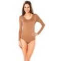 buttinette Garde- und Tanzbody für Erwachsene, beige