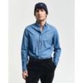 Slim Fit Indigo Hemd