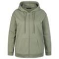 Hoodie-Sweatjacke Emilia Lay grün