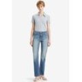 Bootcut-Jeans LEVI'S "315 Shaping Boot" Gr. 29, Länge 34, blau (smudged line) Damen Jeans