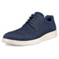 Sneaker ECCO "ECCO S Lite Hybrid", Herren, Gr. 41, blau (marine), Nubukleder, sportlich, Schuhe, mit heller Laufsohle, Freizeitschuh, Halbschuh, Schnürschuh