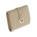 Aigner Damen Portemonnaie, beige, Gr.