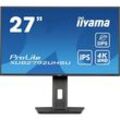 Iiyama ProLite XUB2792UHSU-B6 LED-Monitor EEK F (A - G) 68.6 cm (27 Zoll) 3840 x 2160 Pixel 16:9 4 ms HDMI®, DisplayPort, Kopfhörer (3.5 mm Klinke), USB-C®,