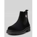 Chelsea Boots aus Leder mit Label-Patch