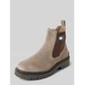 Chelsea Boots aus Leder mit Label-Patch