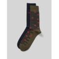 Socken mit Logo-Stitching im 2er-Pack