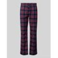 Regular Fit Pyjama-Hose mit Tunnelzug