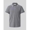 Slim Fit Poloshirt mit Logo-Stitching Modell 'TRISTAN'