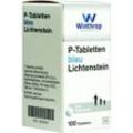 P Tabletten Blau 8Mm Teilk 100 ST