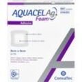 Aquacel Ag Foam Adhäsiv 8x8 cm Verband 10 ST