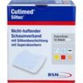 Cutimed Siltec Schaumverb.5x6 cm Nicht Haftend 12 ST