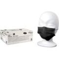 Maimed-Fm-Comfort Gesichtsmaske Gummib. Schw.3-Lag 50 ST