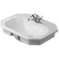 Duravit Serie 1930 Einbauwaschtisch Weiß Hochglanz 580 mm - 0476580000 0476580000