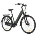 Adore ADORE E-Citybike 28" Alu Cityfahrrad CX-280 Mittelmotor 60NM / 15Ah British Green matt