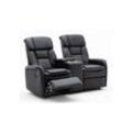 Happy Home Home-Cinema 2-Sitzer HSS09-SCH - Schwarz