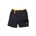 ROADSIGN Herren Short, 46, Anthrazit, Gelb