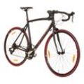 Galano Vuelta STI Rennrad 28 Zoll Damen Herren ab 150 cm Fahrrad Fitnessrad 14 Gänge schwarz/rot 62 cm