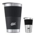 ESBIT Thermobecher Isolierbecher Sculptor Kaffee Auto Becher Kaffeetasse 550 ml Farbe: Edelstahl