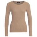 Damen Pullover aus Rippstrick