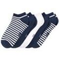 5 Paar Damen Sneaker-Socken mit Bio-Baumwolle