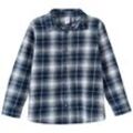 Jungen Flanell-Hemd mit Karo-Muster