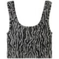 Damen Sport-Bustier im Animal-Look