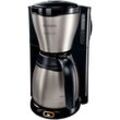 Home Café Gaia HD7548/20 Kaffeemaschine Schwarz, Edelstahl Fassungsvermögen Tassen=15 Isol - Philips