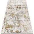 Rugsx - bliss Z199AZ127 Teppich creme / gold – Abstraktion, modern, strukturell beige 160x220 cm